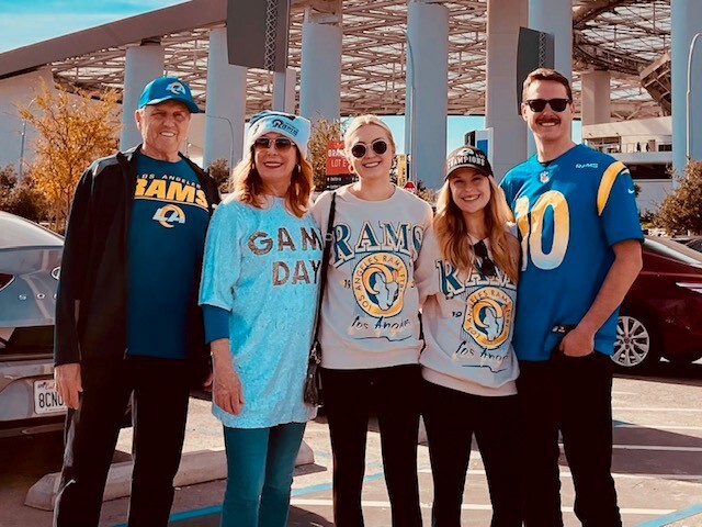 Adam and his family